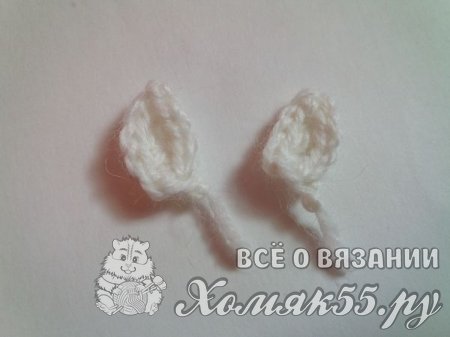Вязаная игрушка - корова крючком