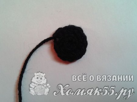 Вязаная игрушка - корова крючком