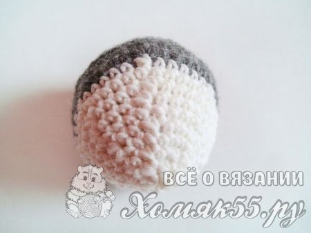 Енот вязаный крючком