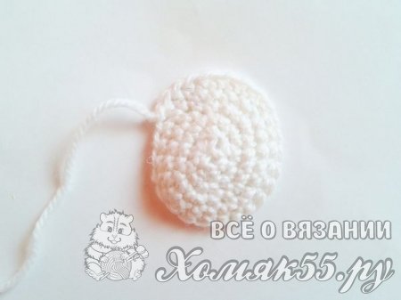 Енот вязаный крючком