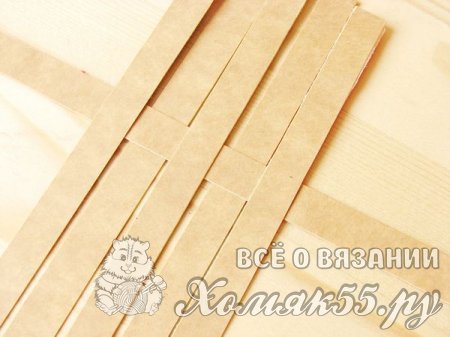 Корзинка из картона
