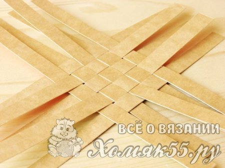 Корзинка из картона