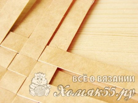 Корзинка из картона