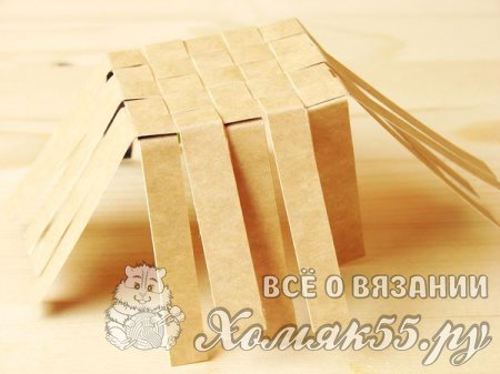 Корзинка из картона