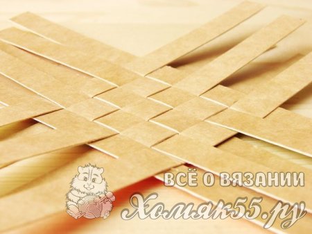 Корзинка из картона