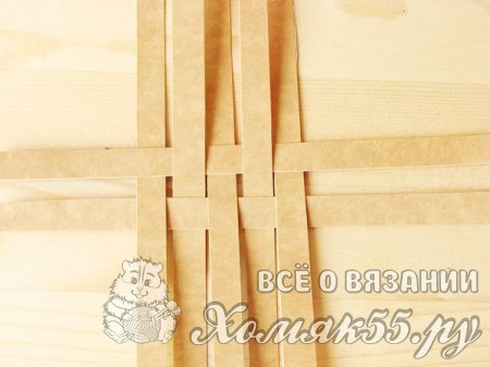 Корзинка из картона