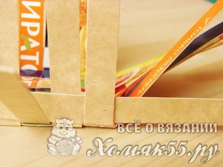 Корзинка из картона