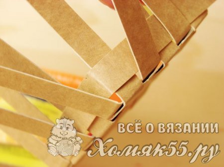 Корзинка из картона