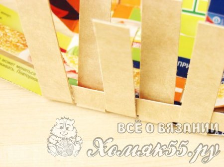 Корзинка из картона