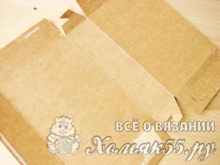 Корзинка из картона