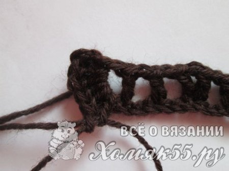 Митенки вязаные крючком
