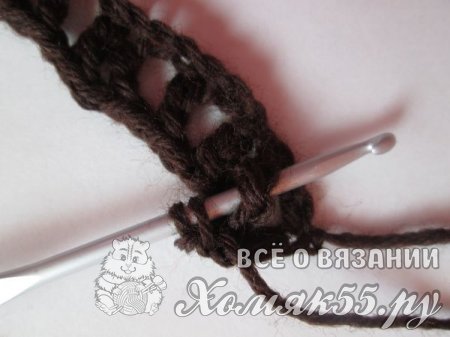 Митенки вязаные крючком