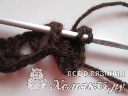 Митенки вязаные крючком