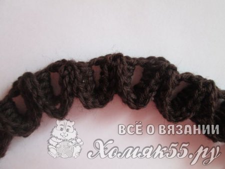 Митенки вязаные крючком