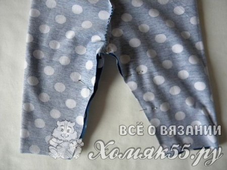 Как сшить леггинсы для новорожденной