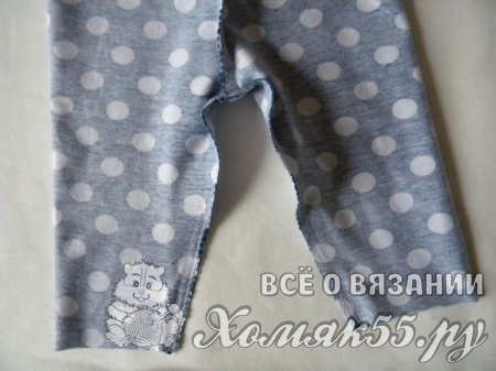 Как сшить леггинсы для новорожденной