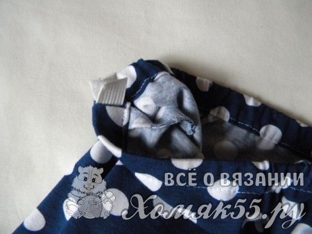 Как сшить леггинсы для новорожденной