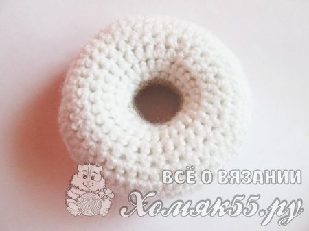 Вязаные пончики