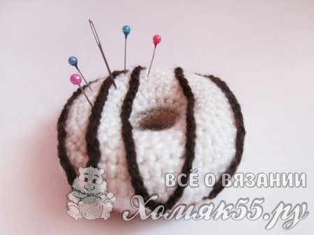 Вязаные пончики