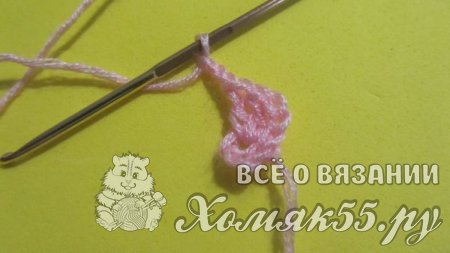 Маленькие цветочки крючком