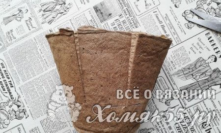 Корзинка для пасхальных яиц «Подсолнух»