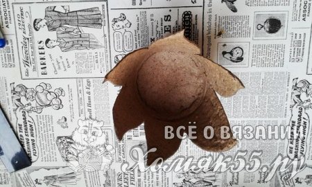 Корзинка для пасхальных яиц «Подсолнух»