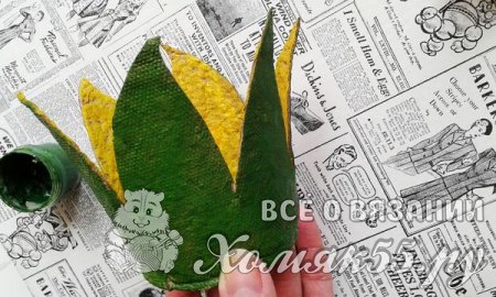 Корзинка для пасхальных яиц «Подсолнух»