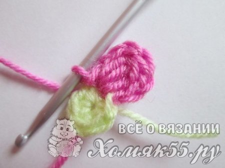 Пинетки-кимоно крючком