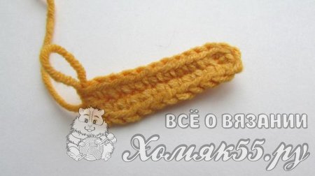 Шарфик «Жираф» крючком