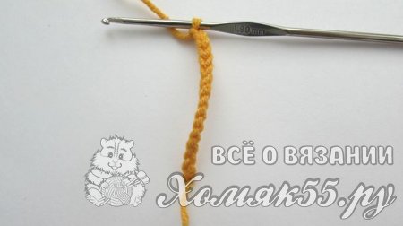 Шарфик «Жираф» крючком