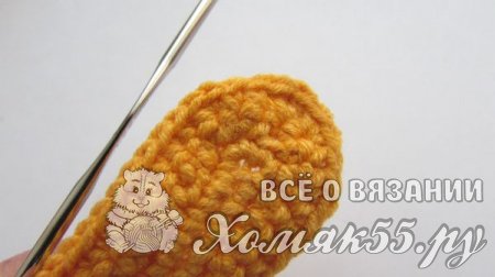 Шарфик «Жираф» крючком