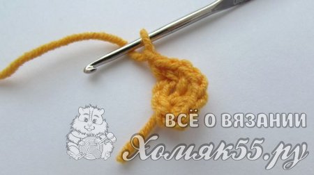 Шарфик «Жираф» крючком