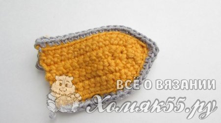 Шарфик «Жираф» крючком