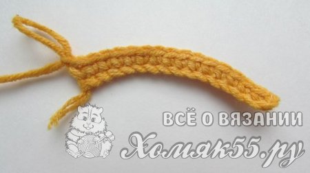 Шарфик «Жираф» крючком