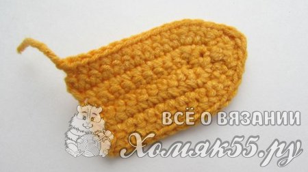 Шарфик «Жираф» крючком