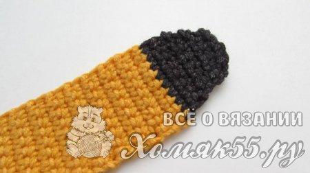 Шарфик «Жираф» крючком