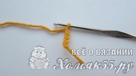 Шарфик «Жираф» крючком