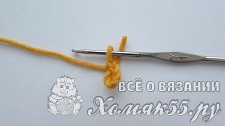 Шарфик «Жираф» крючком