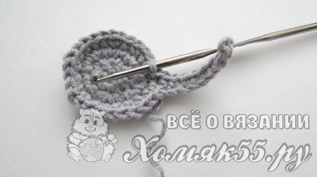 Шарфик «Жираф» крючком
