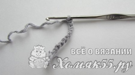 Шарфик «Жираф» крючком