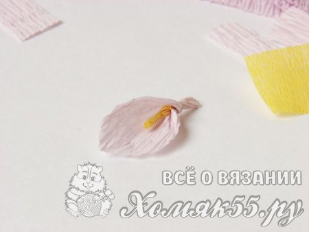 Пасхальный декор «Домик-подвеска» из бумаги