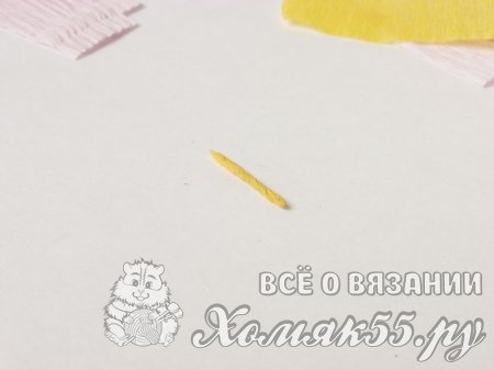 Пасхальный декор «Домик-подвеска» из бумаги