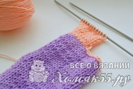 Яркие простые пинетки для малышки. Мастер-класс для начинающих рукодельниц
