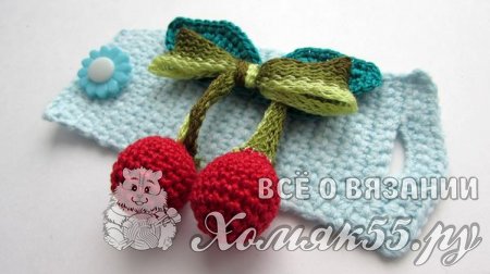 Игрушка на детскую ручку крючком