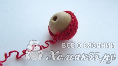 Игрушка на детскую ручку крючком