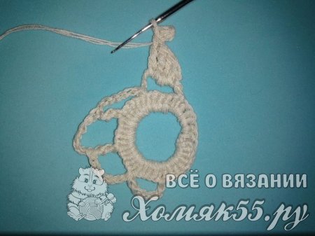 Серьги крючком