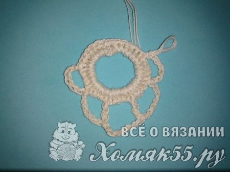 Серьги крючком
