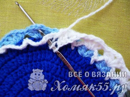 Шляпка, связанная крючком