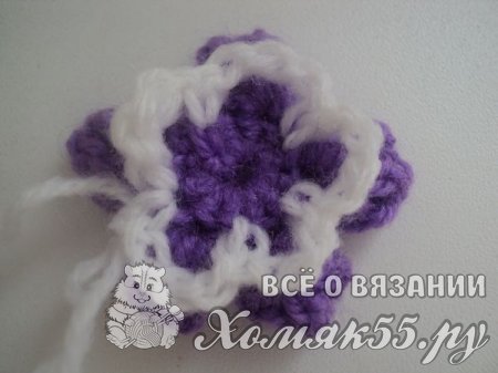 Закладка вязаная крючком