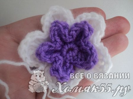Закладка вязаная крючком